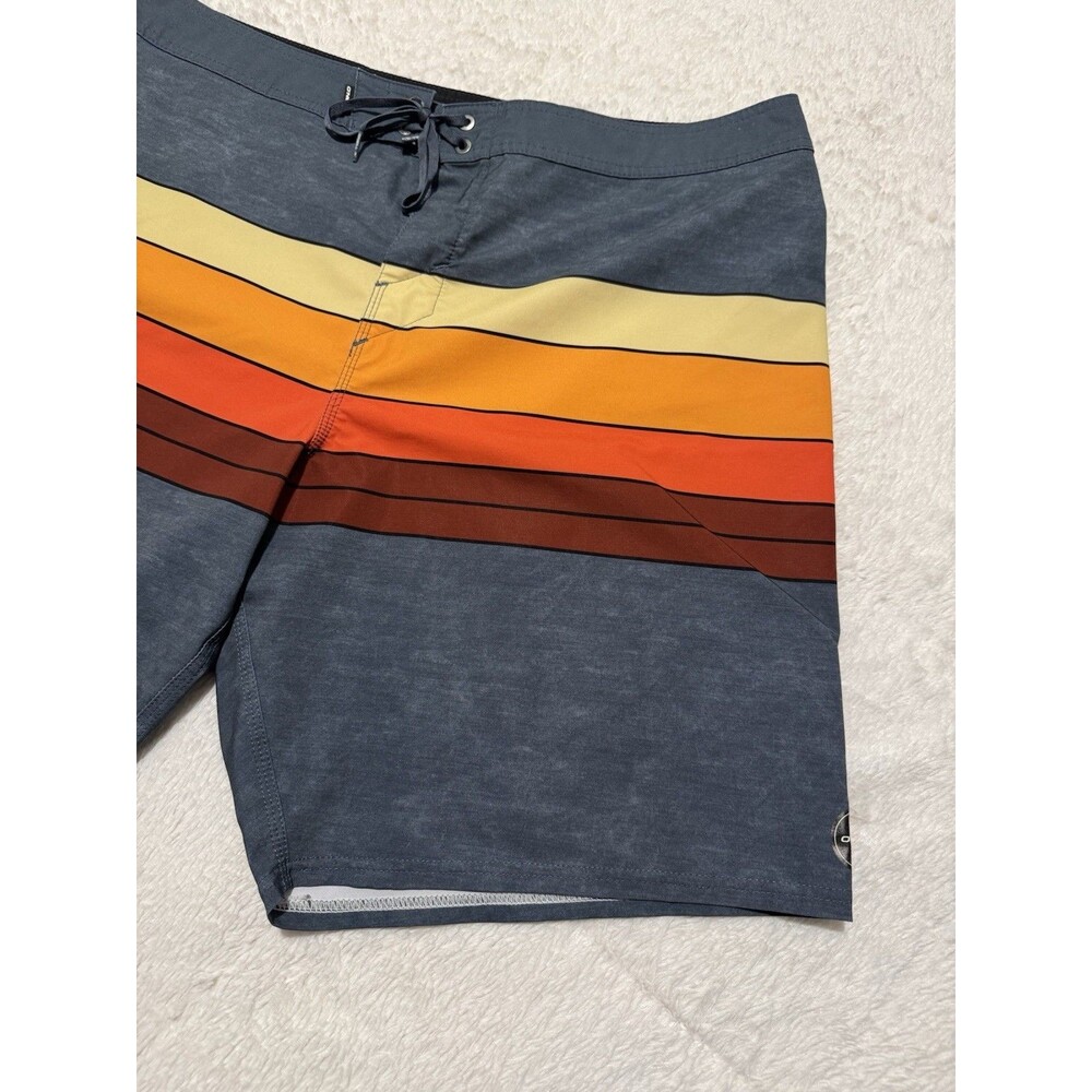 O'Neill Hyperfreak Boardshorts Swim Trunks Men  Size 38 Multi-Color Surf Beach ! - Picture 2 of 10